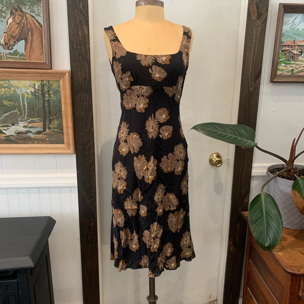 Floral Silk J Crew midi